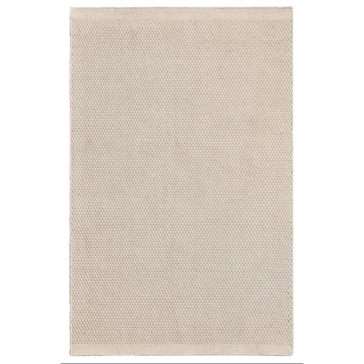 Atcham Clay/Natural Pebble Wool with Cotton Rug - 160 x 230cm
