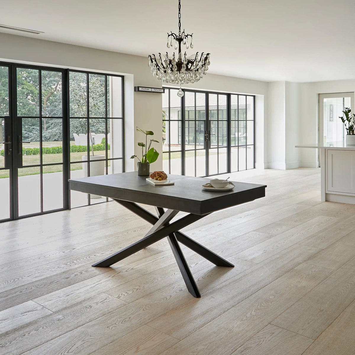 Amelia Black Dining Table - Laura James