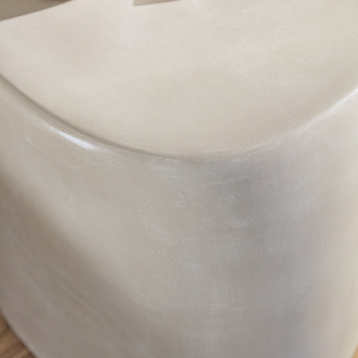Alder Concrete Coffee Table - Sand - Laura James