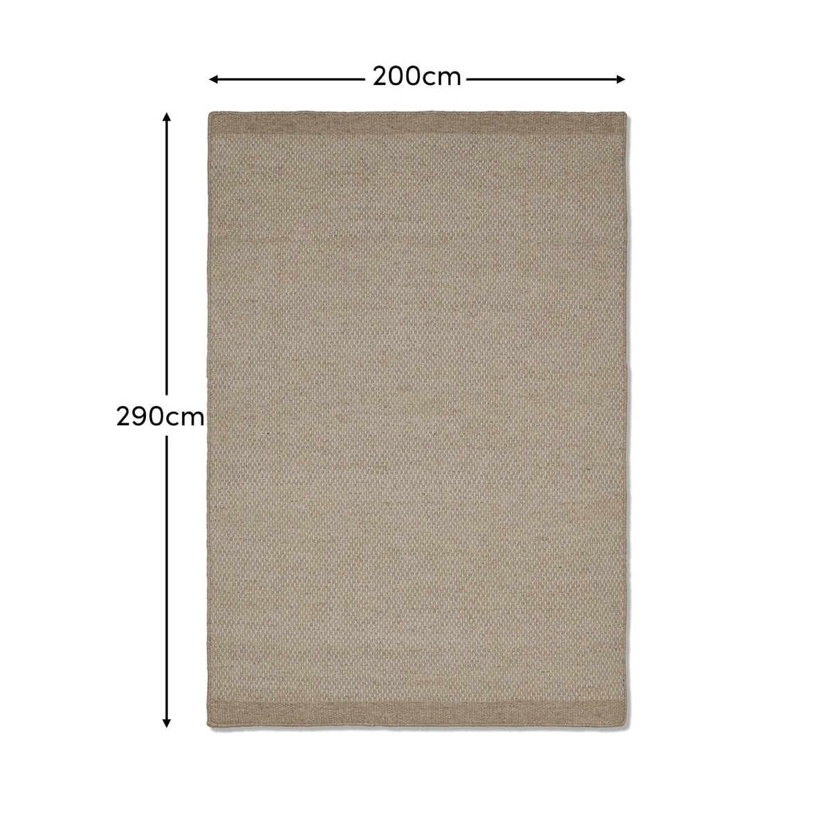 Atcham Sand Large Wool Rug - Laura James