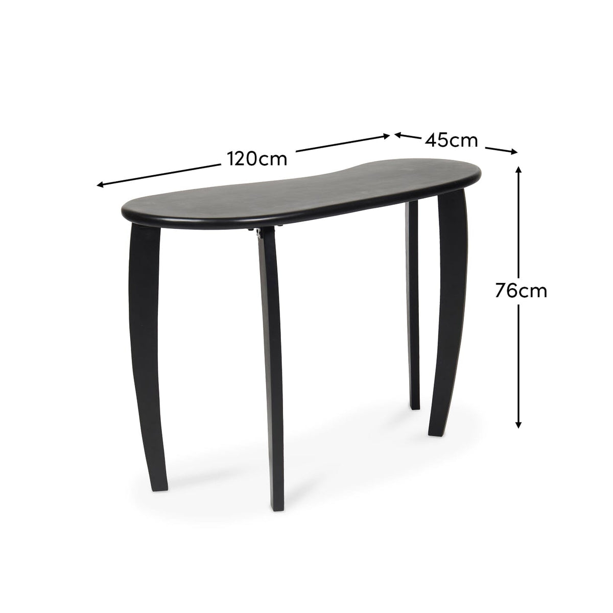 Celeste Black Acacia Desk - Laura James