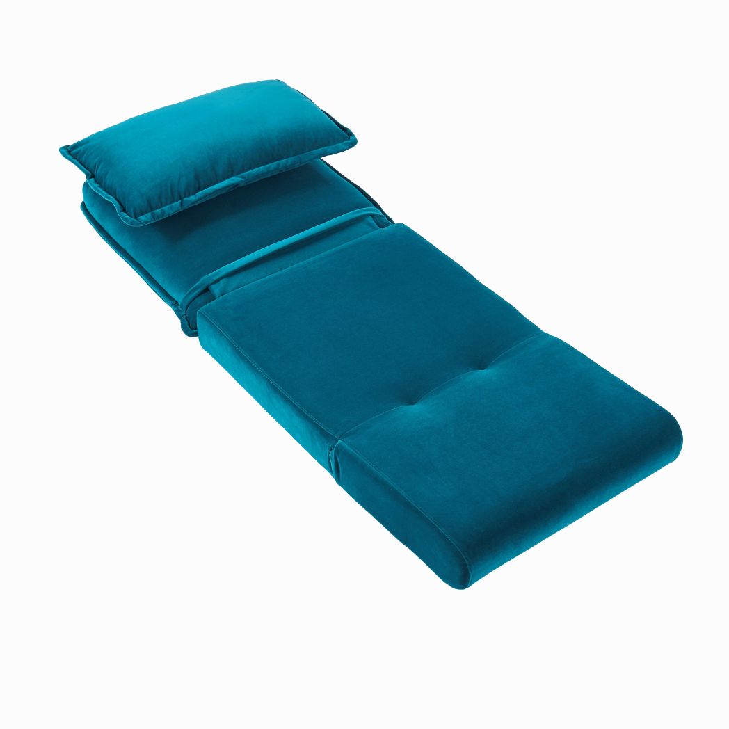 Harlow Single Sofa Bed - Soft Teal - Laura James