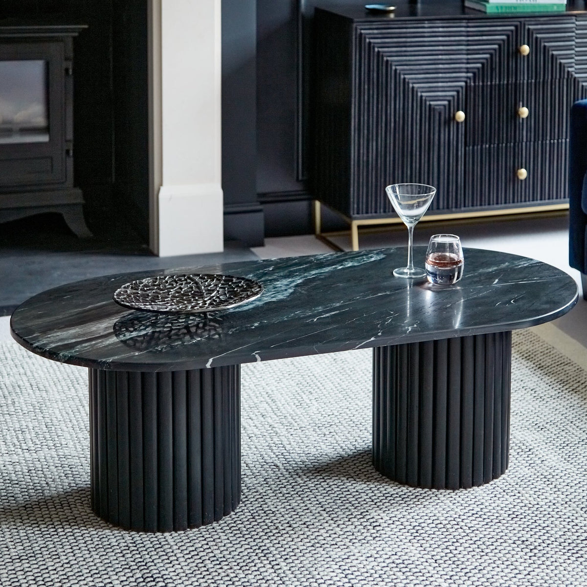 Holton 30cm Decorative Bowl - Black Metal