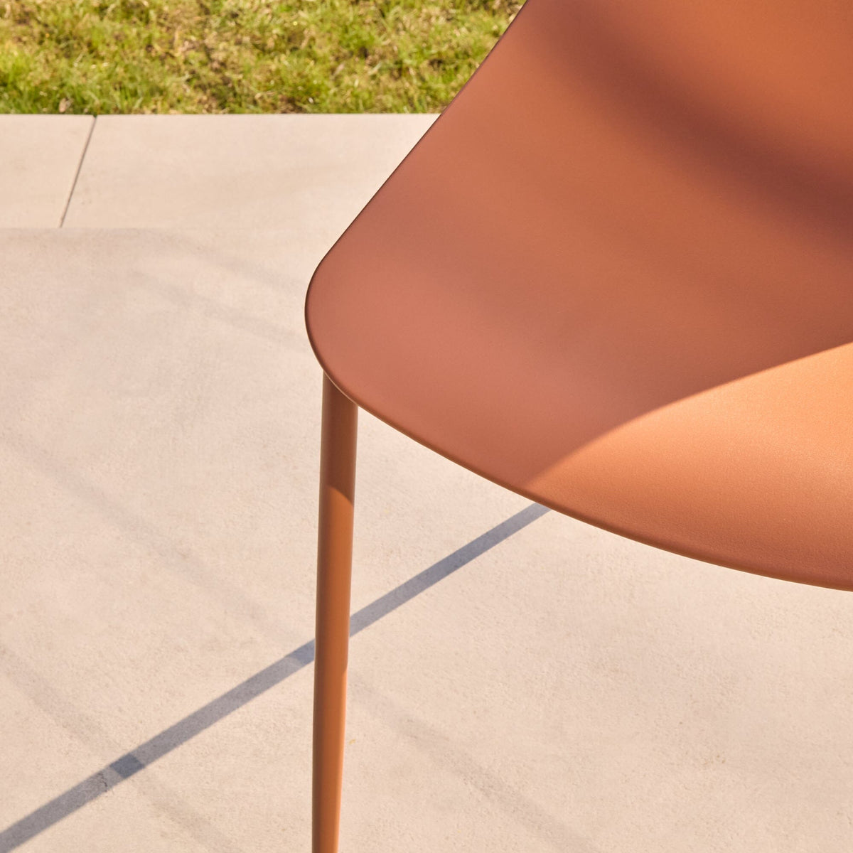 Wren Garden Dining Chair - Set of 2 - Burnt Orange - Laura James