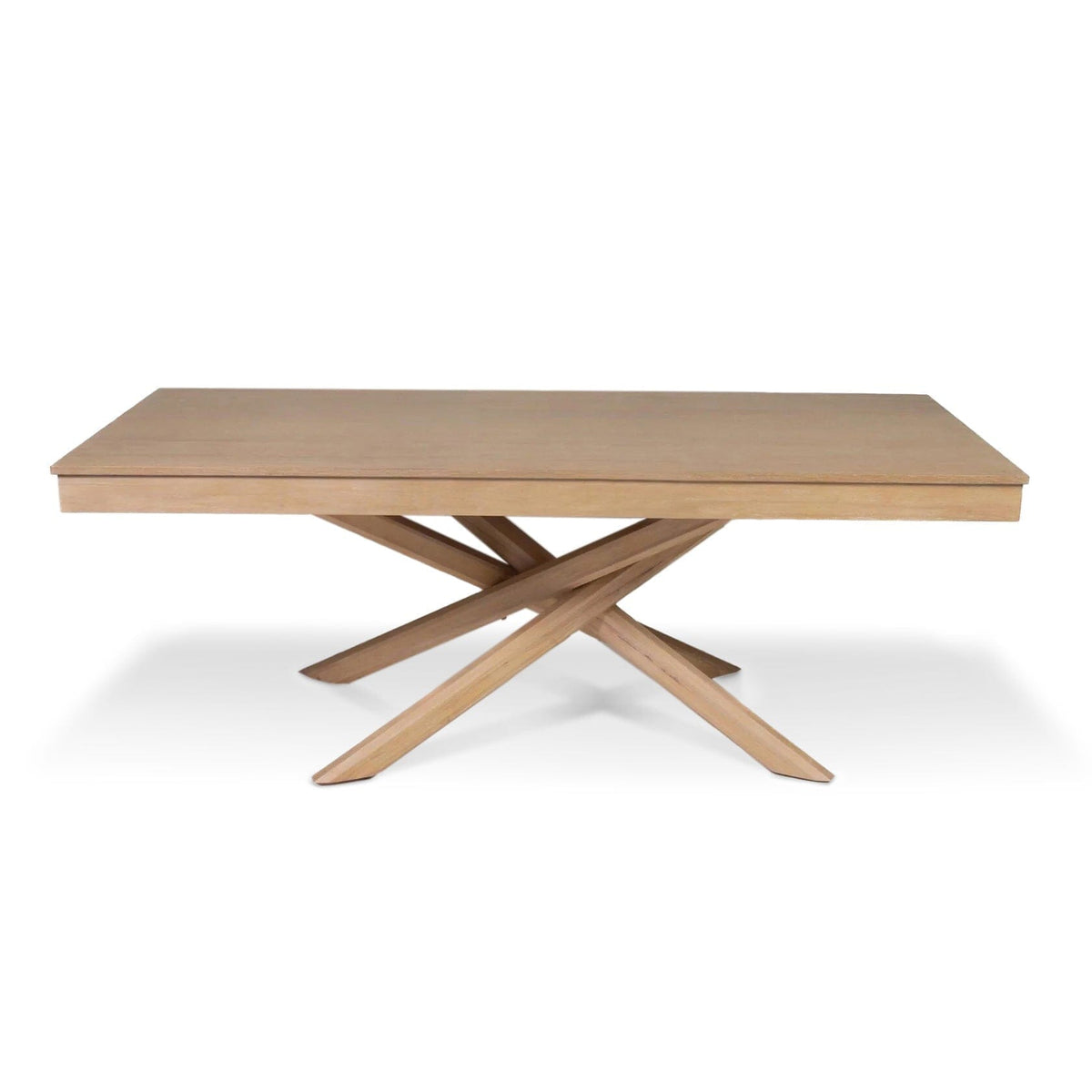 Amelia Whitewash Dining Table - Laura James