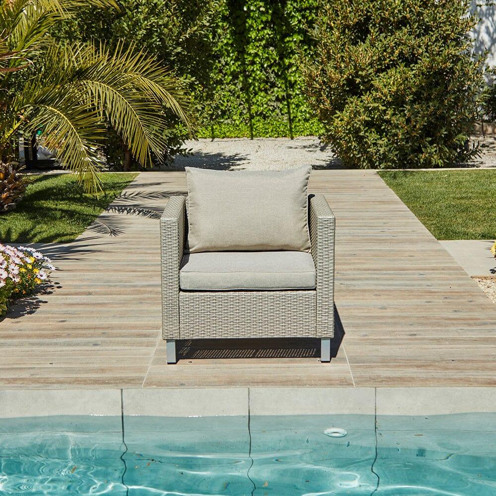 Aria Grey Rattan Garden Sofa Set