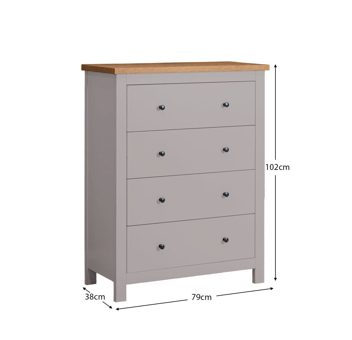 Bampton-4-drawer-chest-of-drawers-grey-oak-top