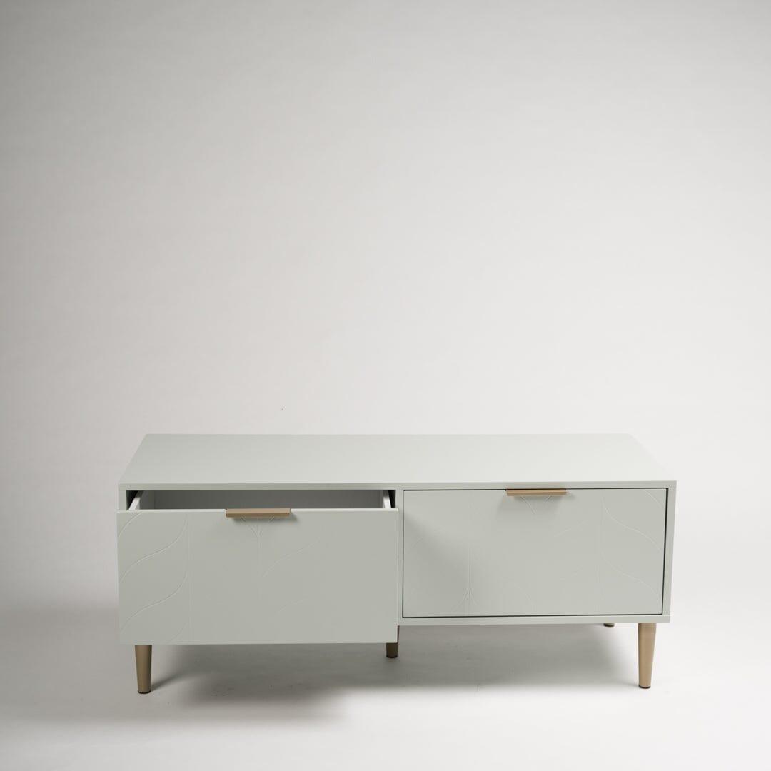 Gloria TV unit - pale sage green