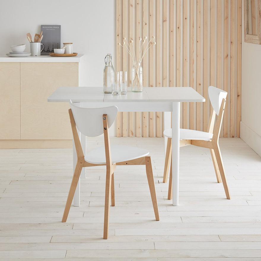 Paul Extendable Dining Table With 2 Chairs