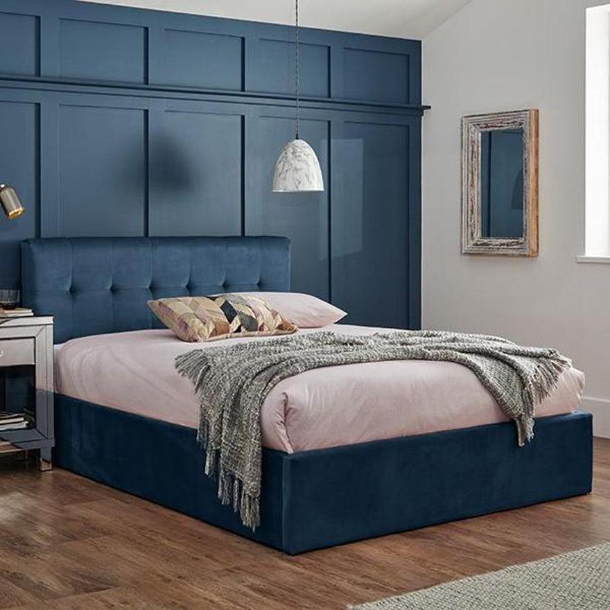 Elle Double Ottoman Bed