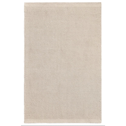 Atcham Clay/Natural Pebble Wool with Cotton Rug - 160 x 230cm