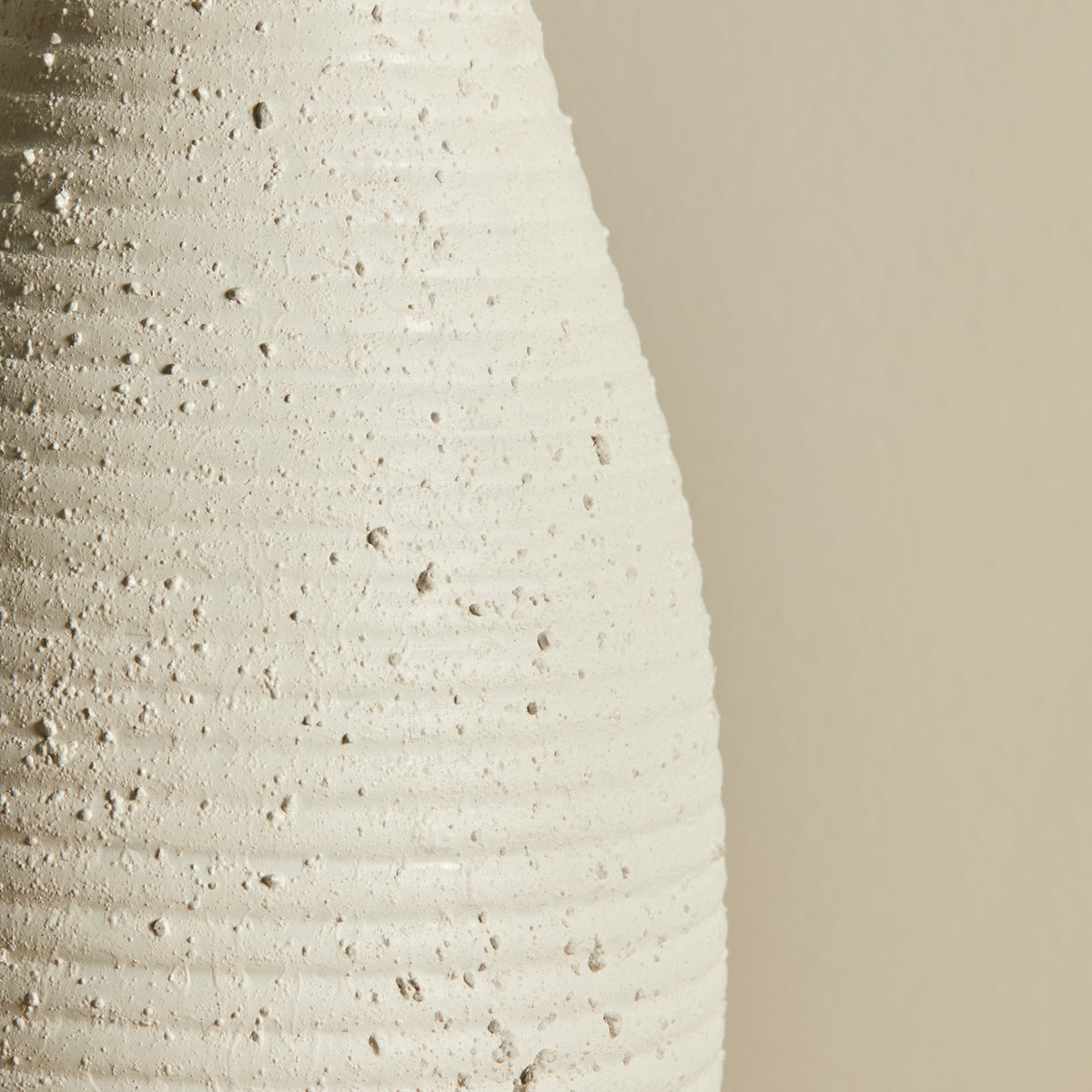 Ripley Ceramic Vase -  Concrete Effect - 33cm
