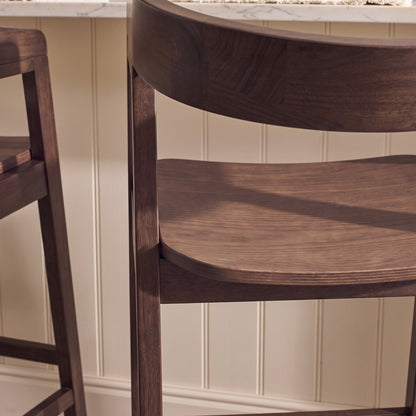 Ella Bar Stool - Coffee Brown