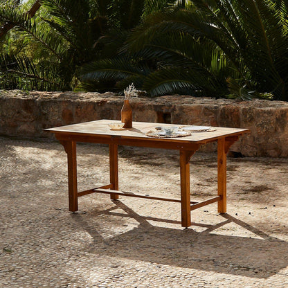 Aspen 4 Seater Wooden Extendable Garden Dining Set - Laura James