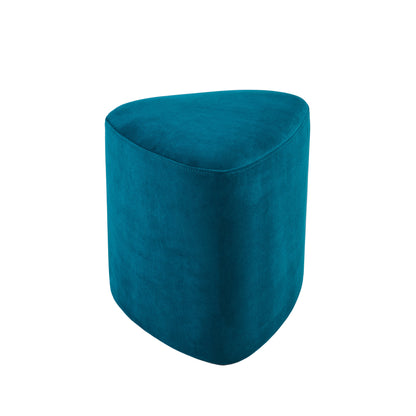 Alder Footstool - Deep Teal - Laura James