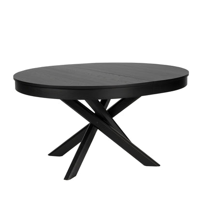 Freya Oat Boucle Dining Chair - Set of 2 - Black Oak Legs - LAURA James