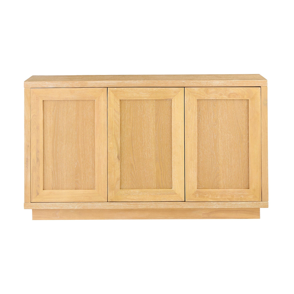 Astrid 3 Door Large Sideboard - Whitewash Oak - Laura James