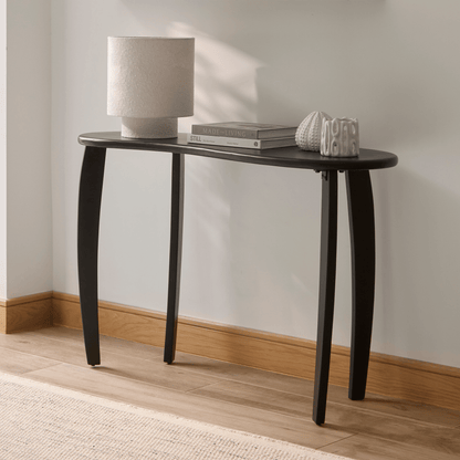 Celeste Black Mango Wood Console Table