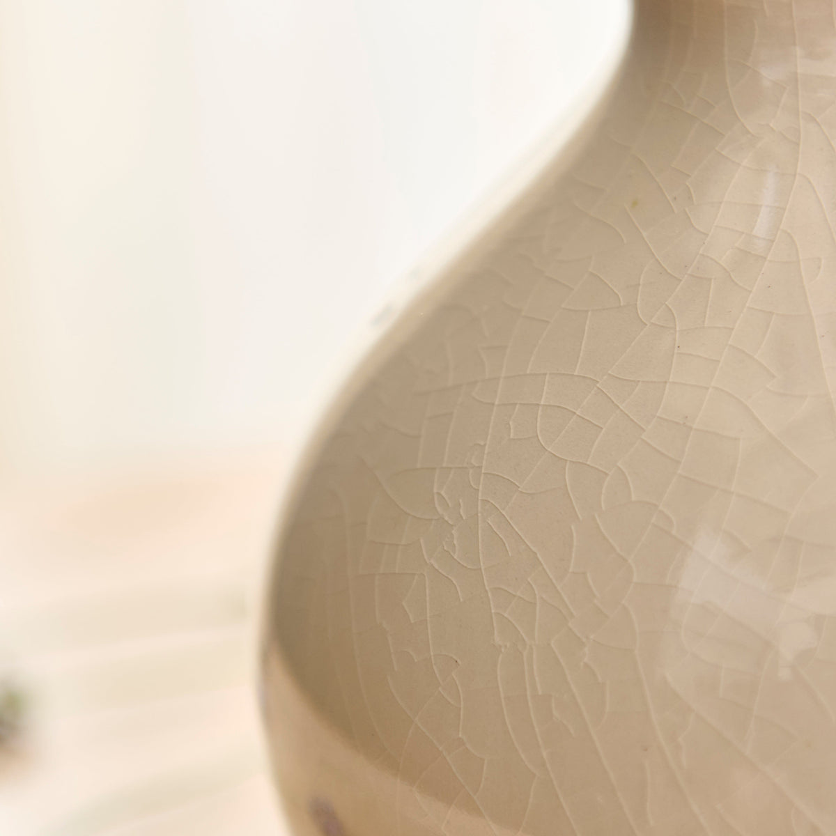 Corsino 16cm Ceramic Vase - Handle - Off White