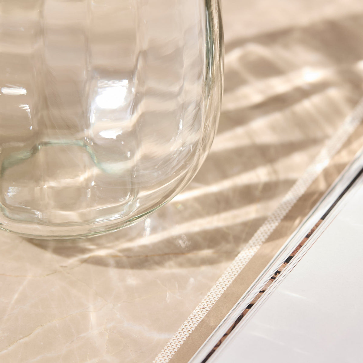Dalen 22cm Glass Candle Holder  - Clear