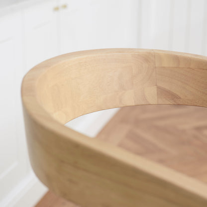 Ella Pale Oak Bar Stool - Laura James 