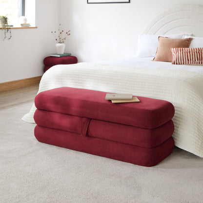Fleur_120cm_Footstool_Burgundy_Red-Laura James