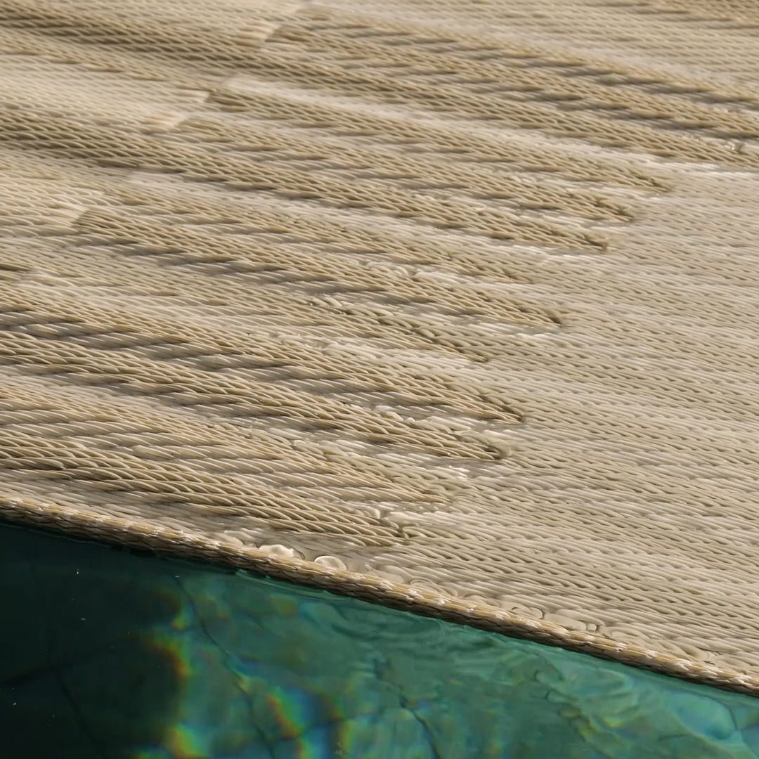 Hemsby 200x 290cm Outdoor Rug - Olive - Laura James