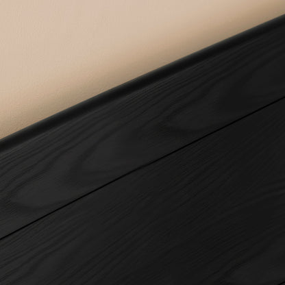 Ida Double Wooden Bed - Black Oak - Laura James 
