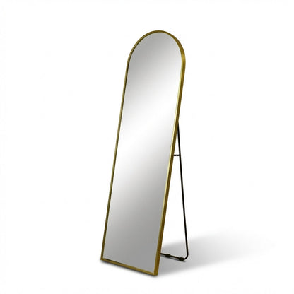 Ingham 145x45cm LED Arch Mirror - Gold - Laura James