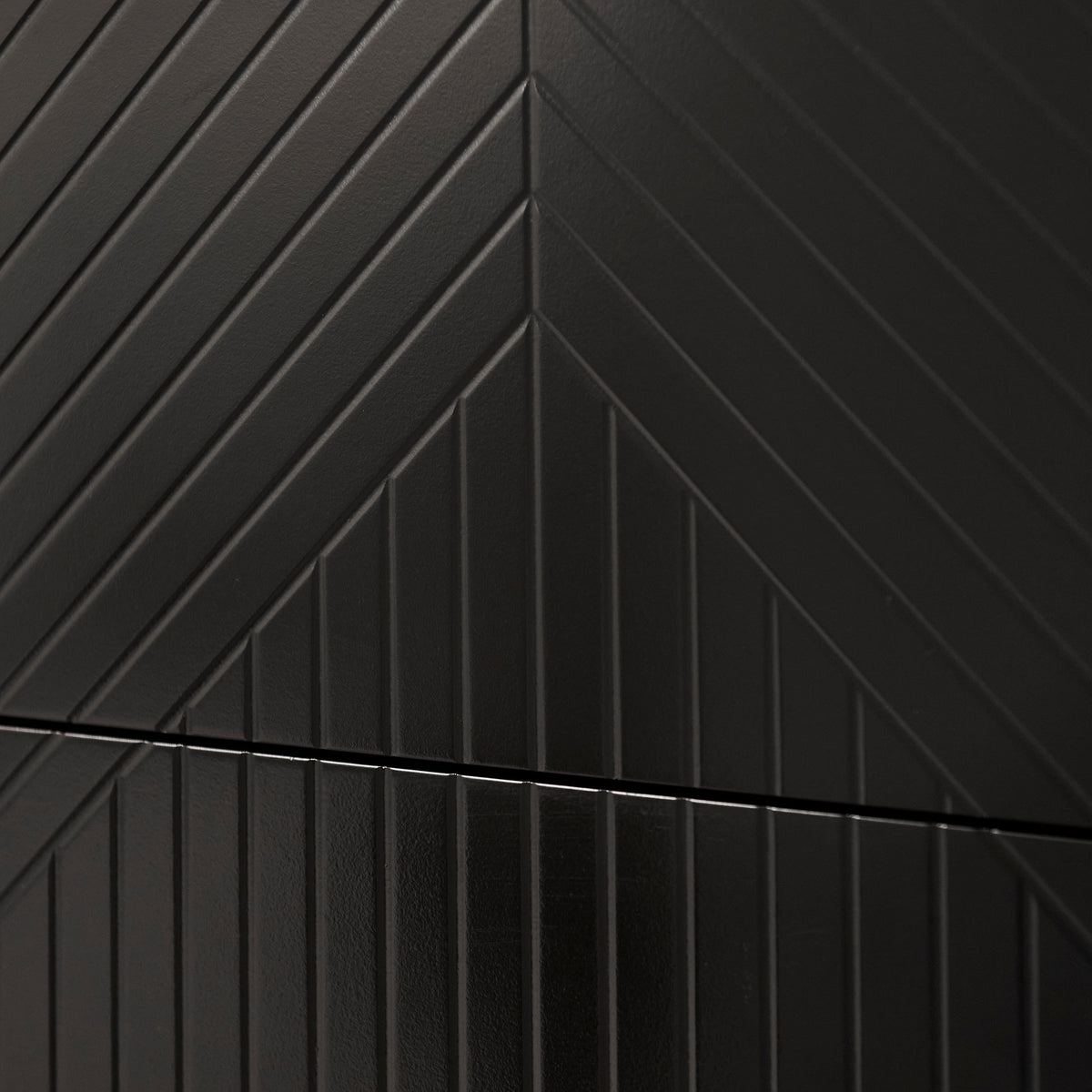 Jack 3 Chest of Drawers - Black - Laura James 