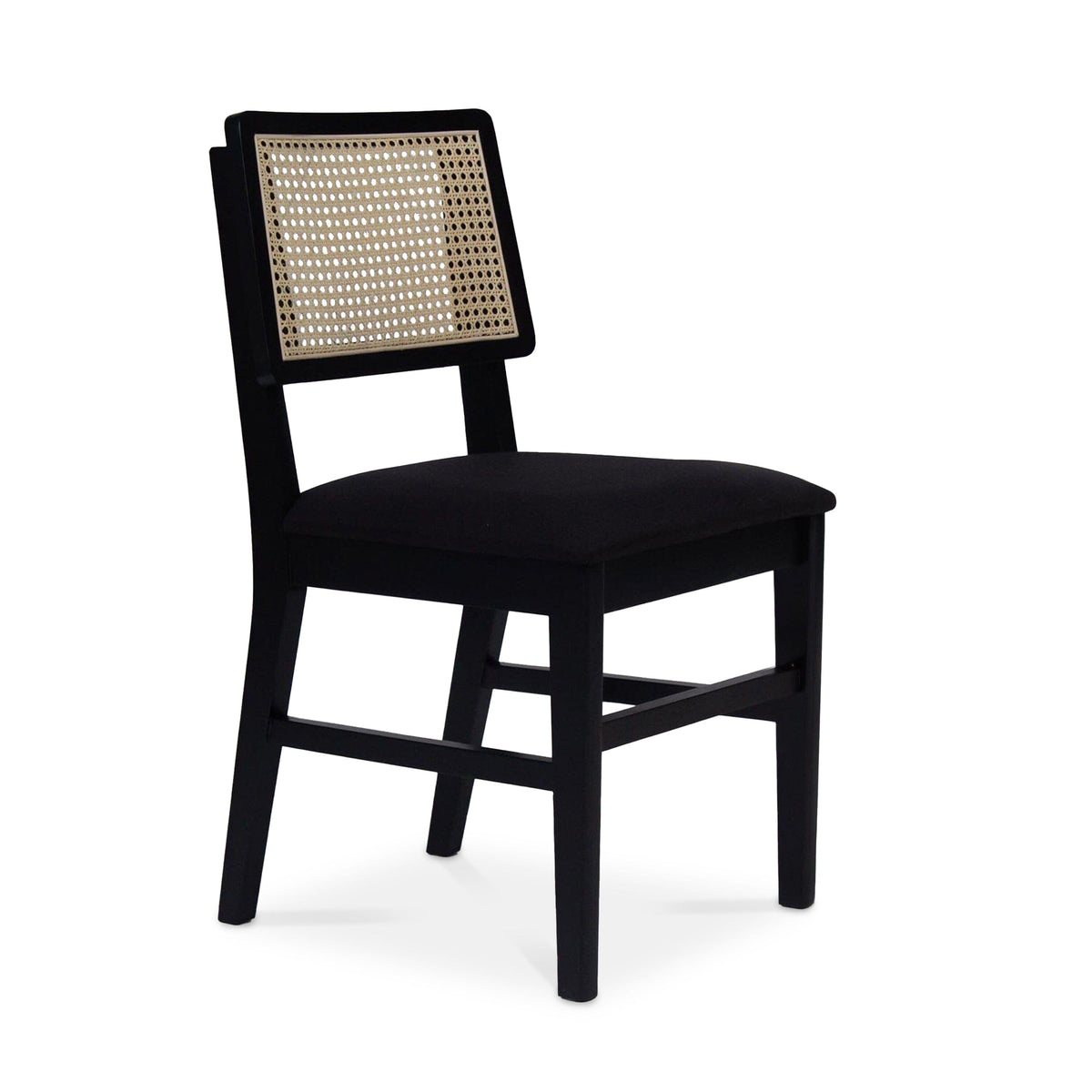 Charlie Black Dining Chairs - Set of 2 - Laura James 