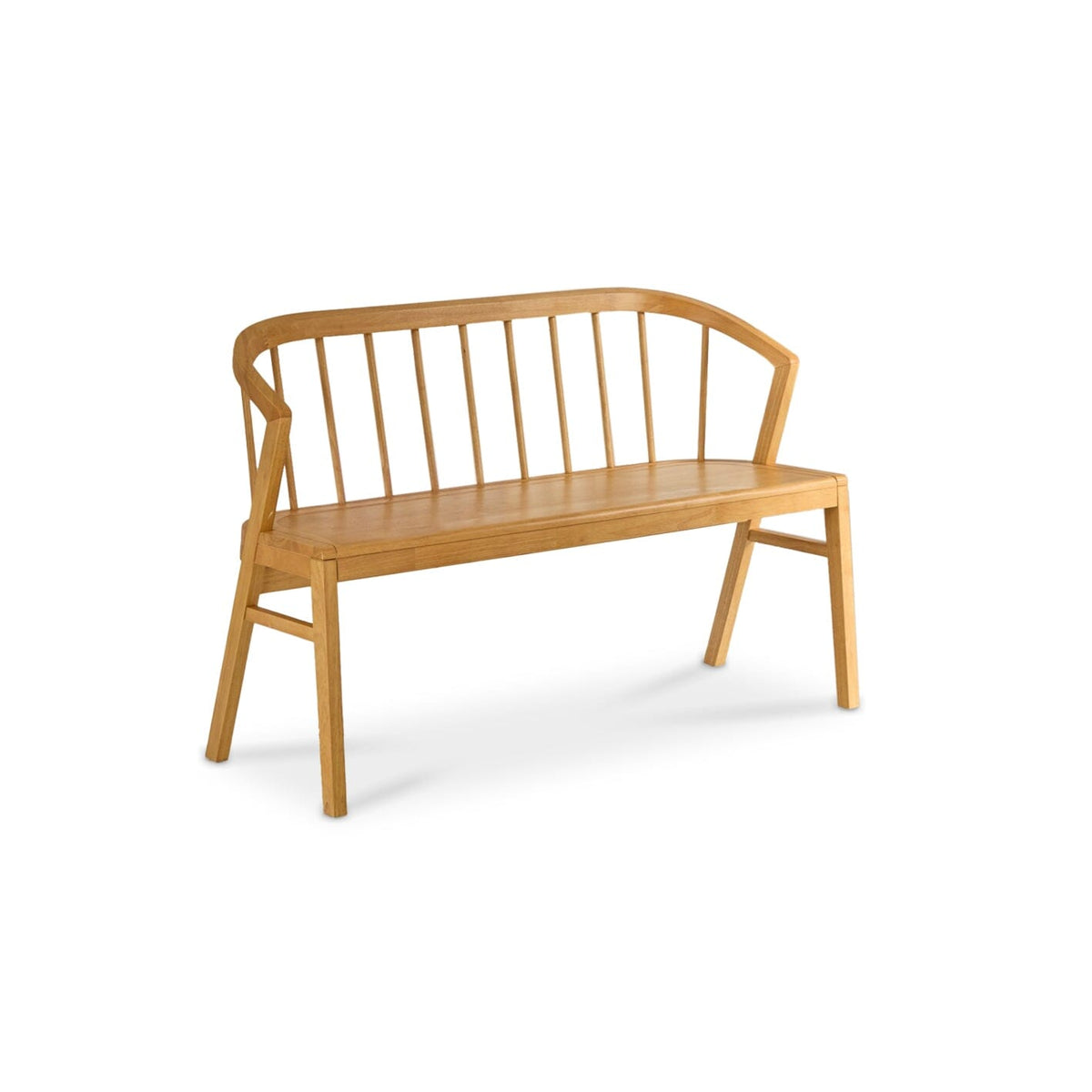 Mabel 3 Seater Bench - Classic Oak - lAURA jAMES 