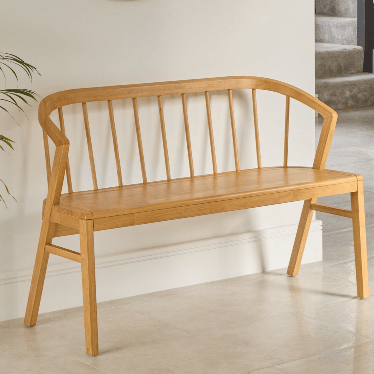 Mabel 120cm Bench - Classic Oak - Laura James
