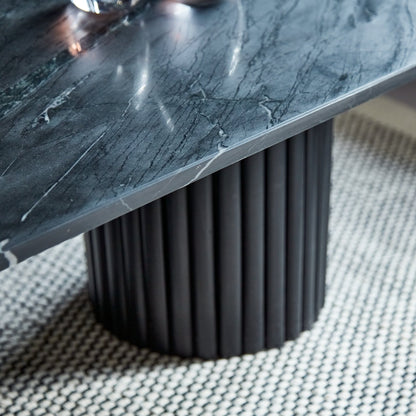 Myla Black Marble Coffee Table