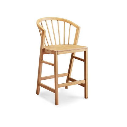 Mabel Pale Oak Bar Stools - Set of 2 - Laura James