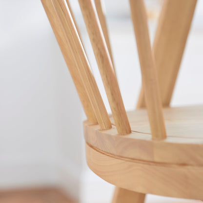 Mabel Pale Oak Bar Stools - Set of 2 - Laura James