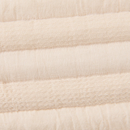 Malton 200x220cm Cotton Bedspread - Natural - Laura James