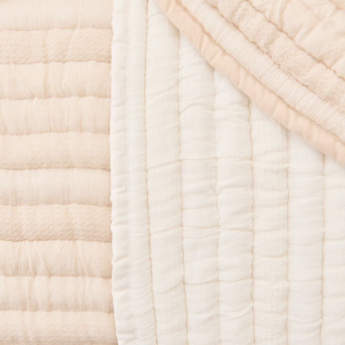 Malton 200x220cm Cotton Bedspread - White - Laura James