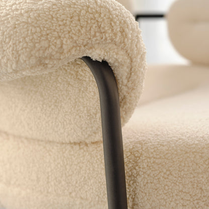Mateo Boucle Armchair - Laura James 