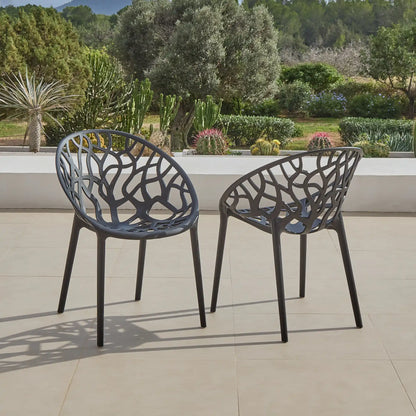 Raquel Dining Chairs - Set of 4 - Black - Laura James
