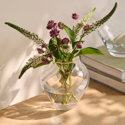 Rimini_16cm_Glass_Vase_Clear-1 - Laura James