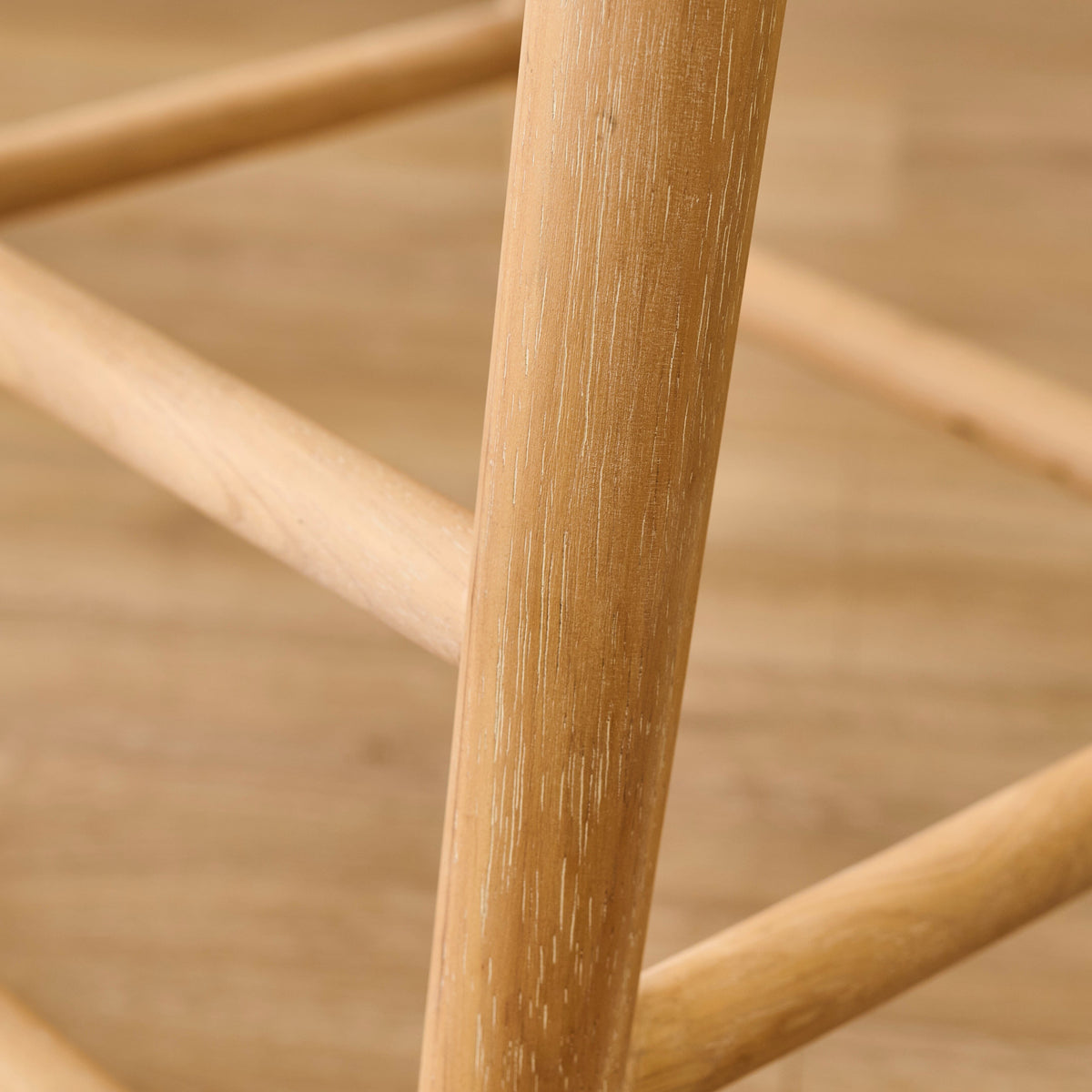 Silvester Whitewash Bar Stool - Laura James