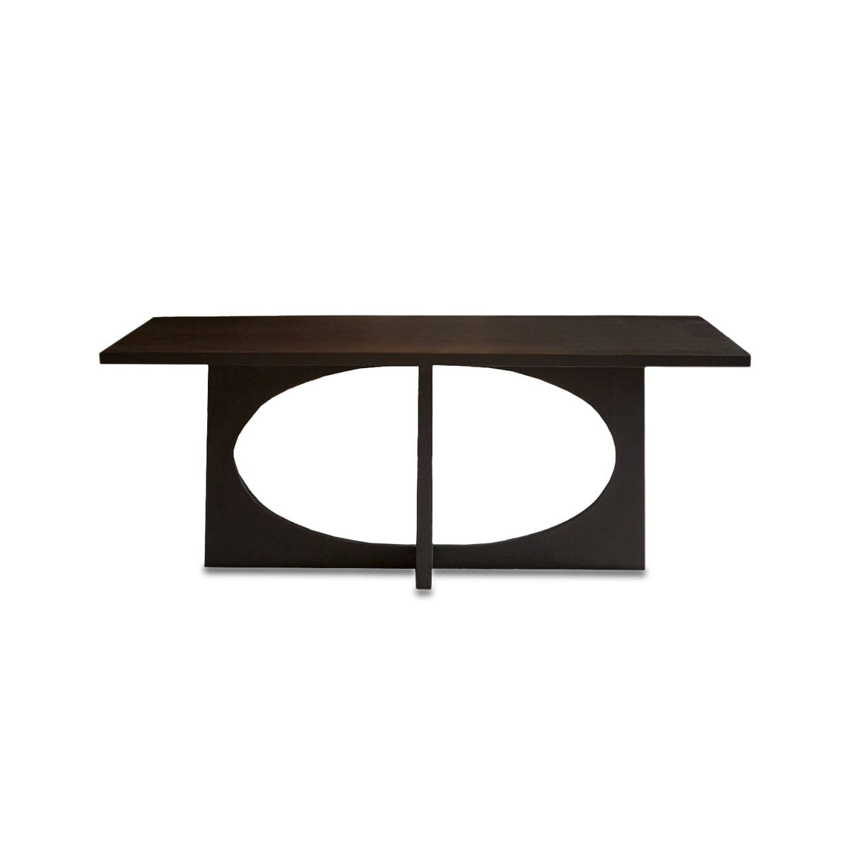 Jade Jet Black Acacia Dining Table