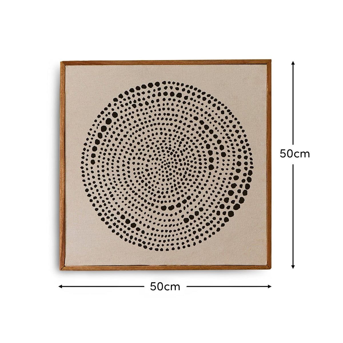 Umari 50x50cm Circle Print on Cotton - Set of 3 - Laura James 