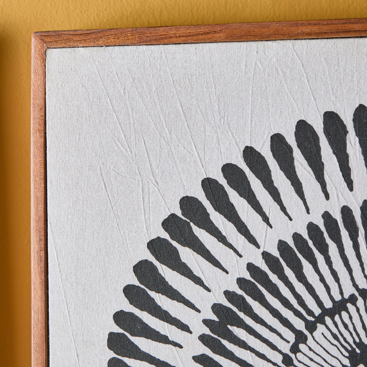 Umari 50x50cm Wall Art - Circle Print on Cotton