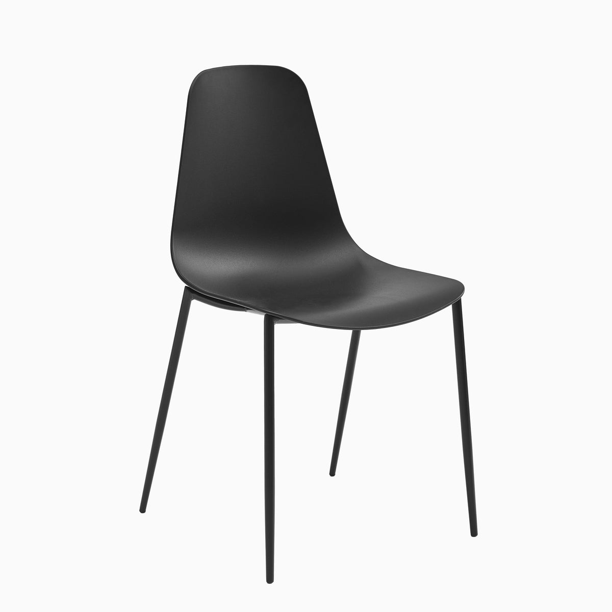 Wren Black Dining Chairs - Set of 4 - Laura James 