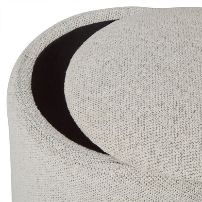 Abigail Drum Stool - Dove Grey - Laura James