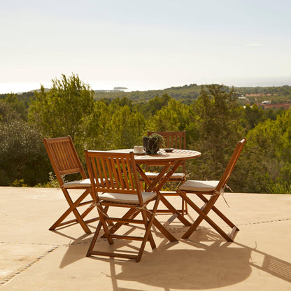 Ashby Wooden Folding armchairs - Set of 2 - Laura James