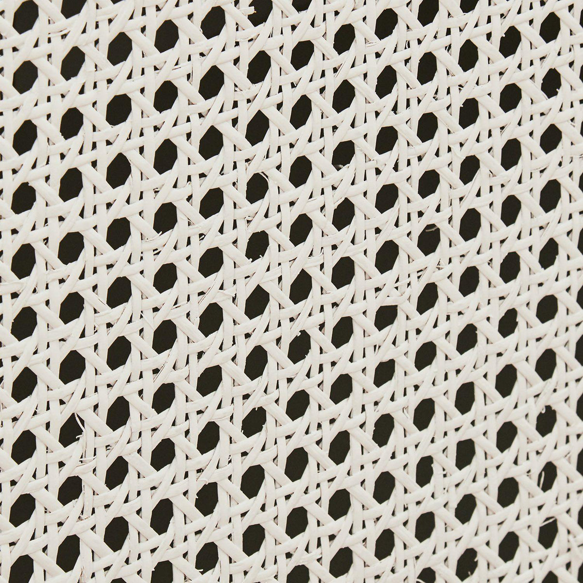 Charlie bench - cane - white - Laura James