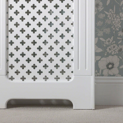 Edith Radiator Cover - White - Medium